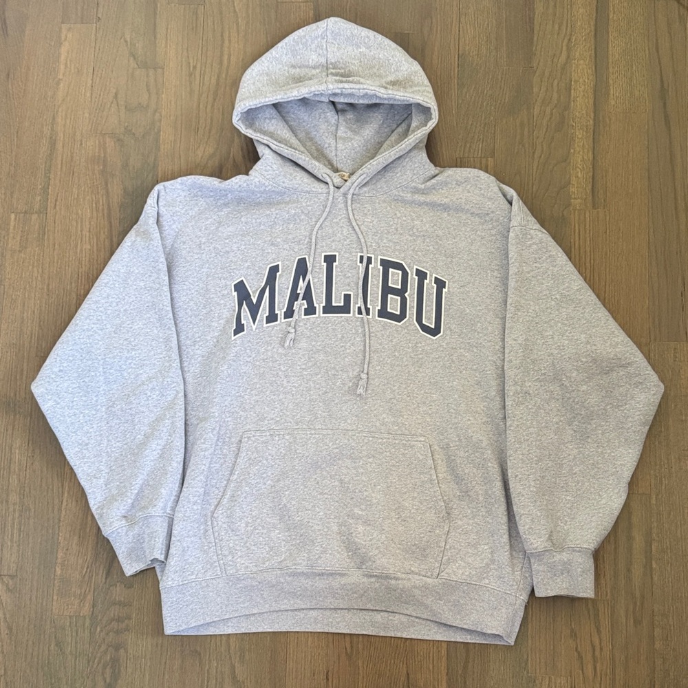 Brandy Melville Gray Malibu Hoodie